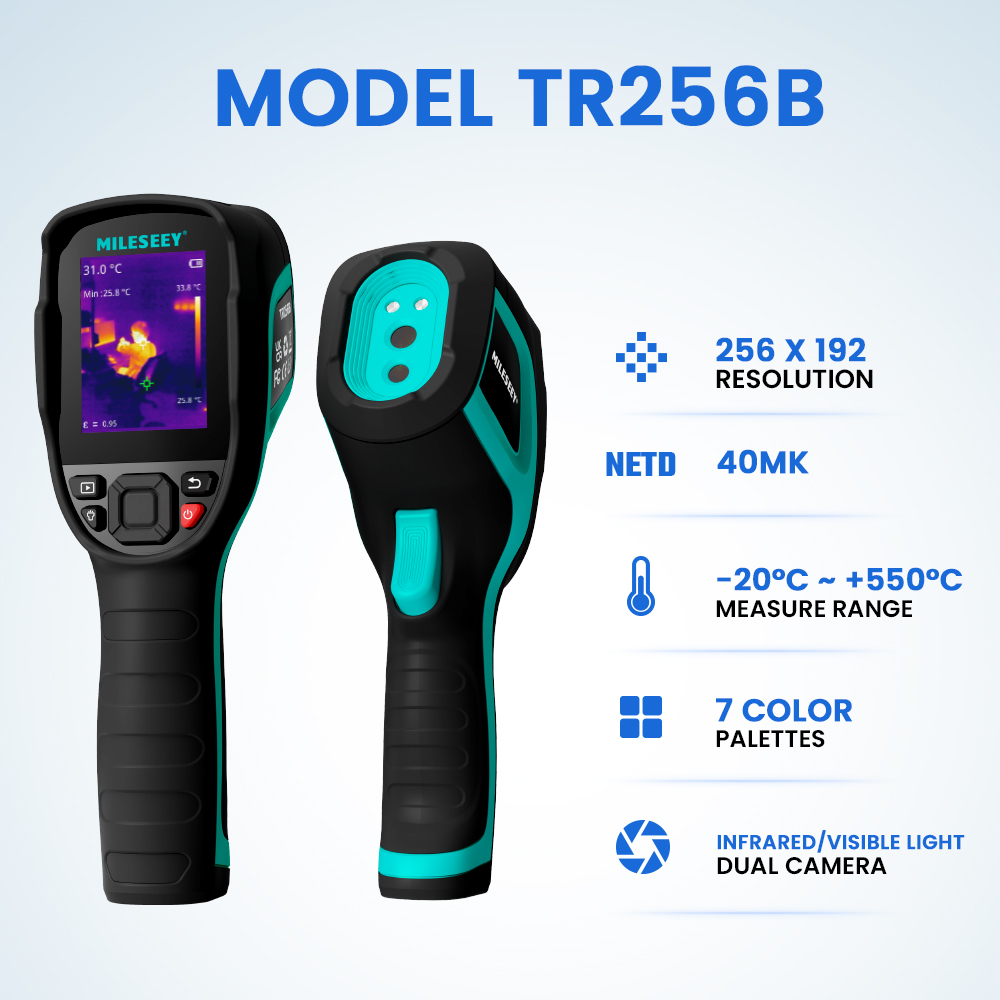 Nf 521 Thermal Imaging Camera - กล้องถ่ายภาพความร้อนความแม่นยำสูง Mileseey รุ่น TR256B TR256E TR20