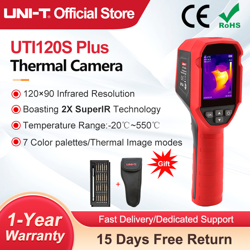 UNI-T กล้องถ่ายภาพความร้อน UTI - Nf 521 Thermal Imaging Camera บทวิจารณ์และราคา