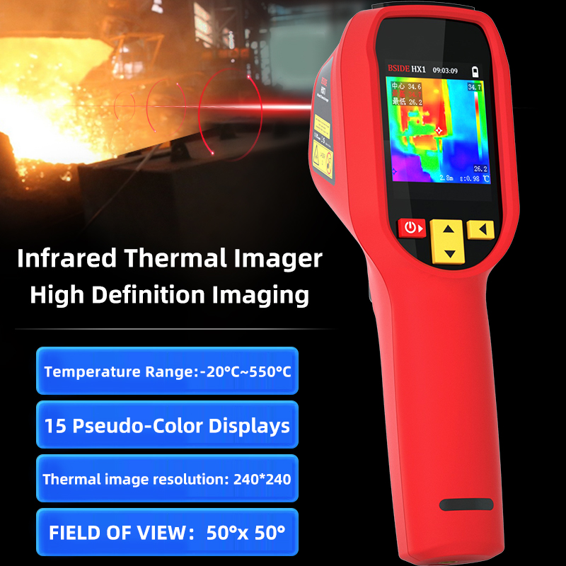 กล้องถ่ายภาพความร้อน HX1 240X2 - Nf 521 Thermal Imaging Camera บทวิจารณ์และราคา