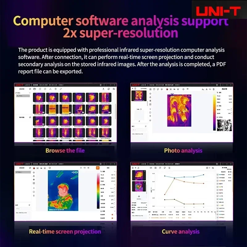 กล้องถ่ายภาพความร้อนแบบมือถือ  - Nf 521 Thermal Imaging Camera บทวิจารณ์และราคา