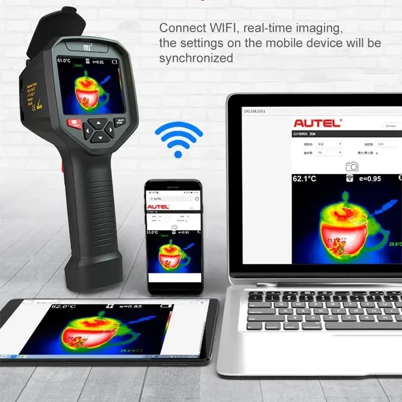 กล้องถ่ายภาพความร้อน 252x192 ก - Thermal Imager Pcb Repair บทวิจารณ์และราคา
